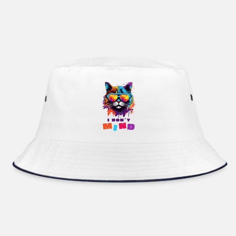Cool Cat - I don`t mind Bucket Hat