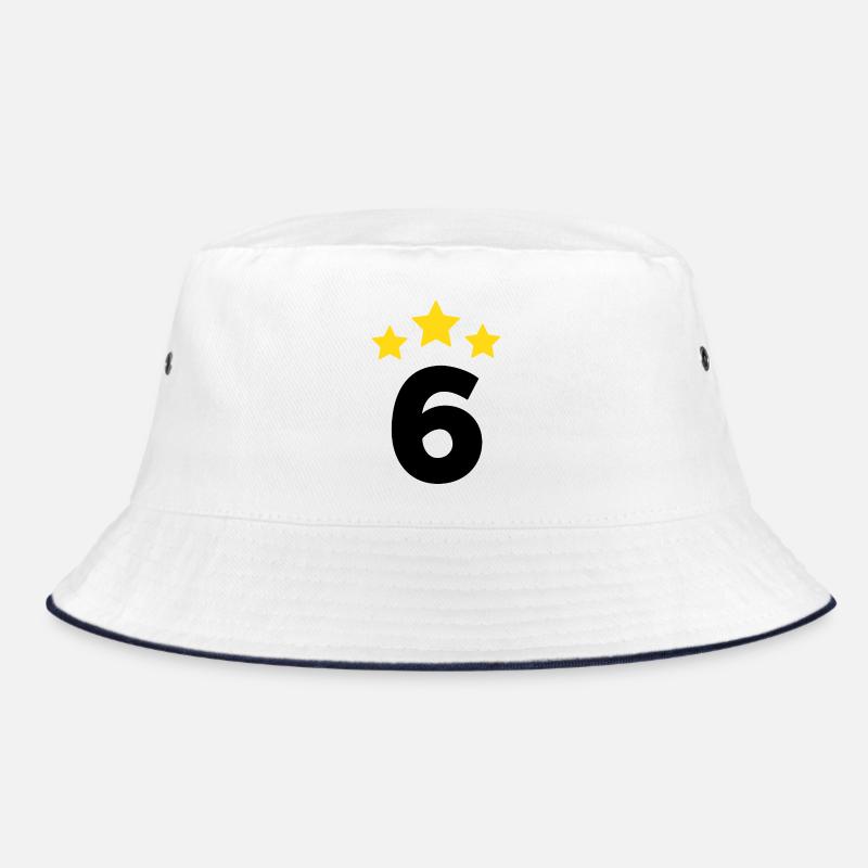 6 Year Star - 6th Anniversary Gift Bucket Hat