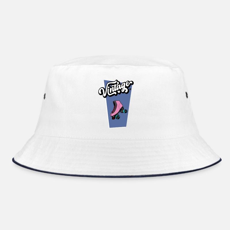 Vintage roller skate Bucket Hat