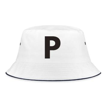P - Bob - blanc/marine - Devant
