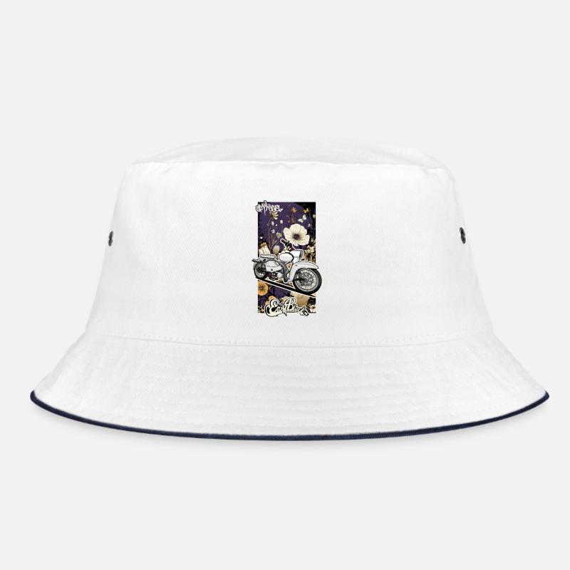 Star (white) // Illustration Bucket Hat