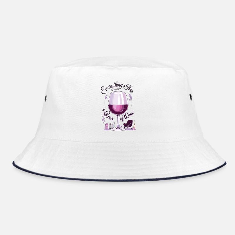 Wine enthusiasts Bucket Hat
