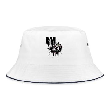 Error: Reality not found - Bucket Hat - white/navy - Front