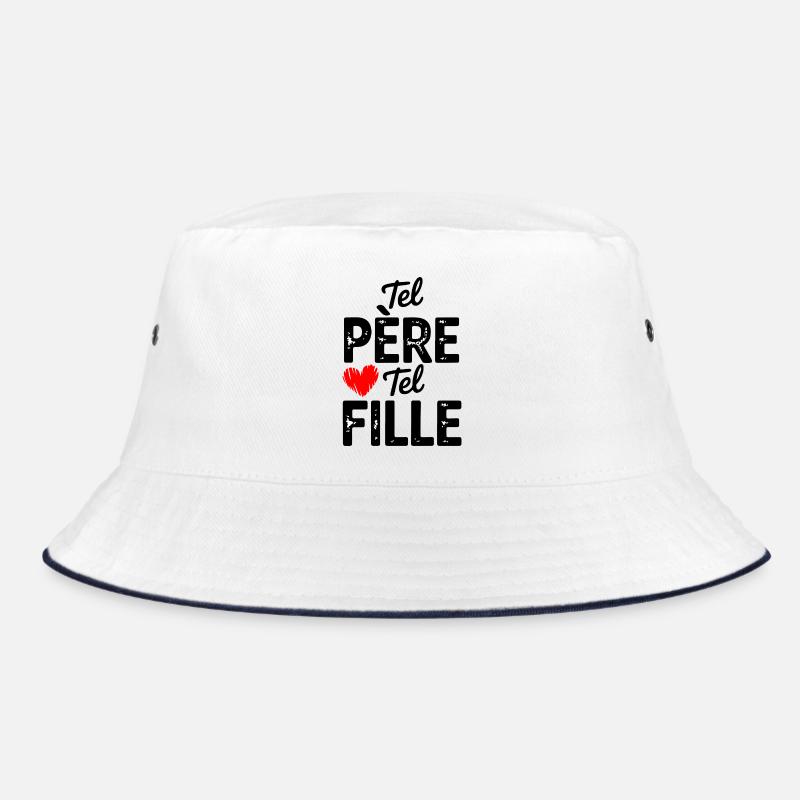 Vater und Tochter T-Shirt. Geschenkidee Bucket Hat