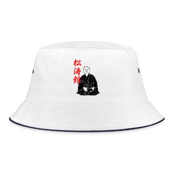 Funakoshi Sensei – Fondateur du Shotokan - Bob - blanc/marine - Devant