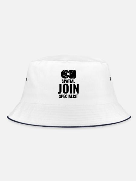 Spatial Join Analyste de données SIG Expert en cartographie - Bob - blanc/marine - Devant