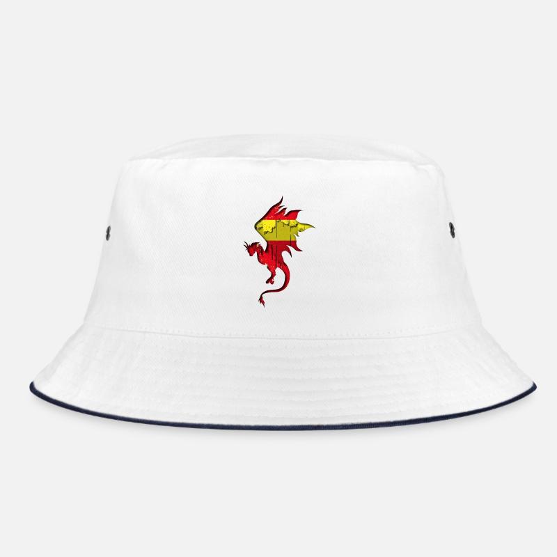 Drapeau de l’Espagne - Espagne - Silhouette de dragon Bob