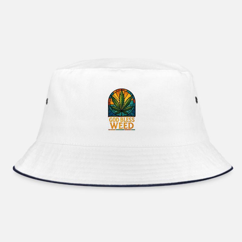 God Bless Weed Bucket Hat