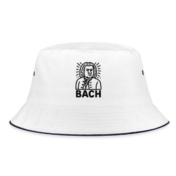 Jean-Sébastien Bach - Bob - blanc/marine - Devant