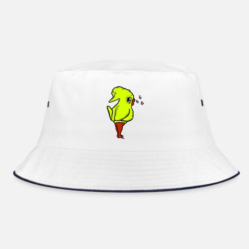 Dark frog with human eye Bucket Hat