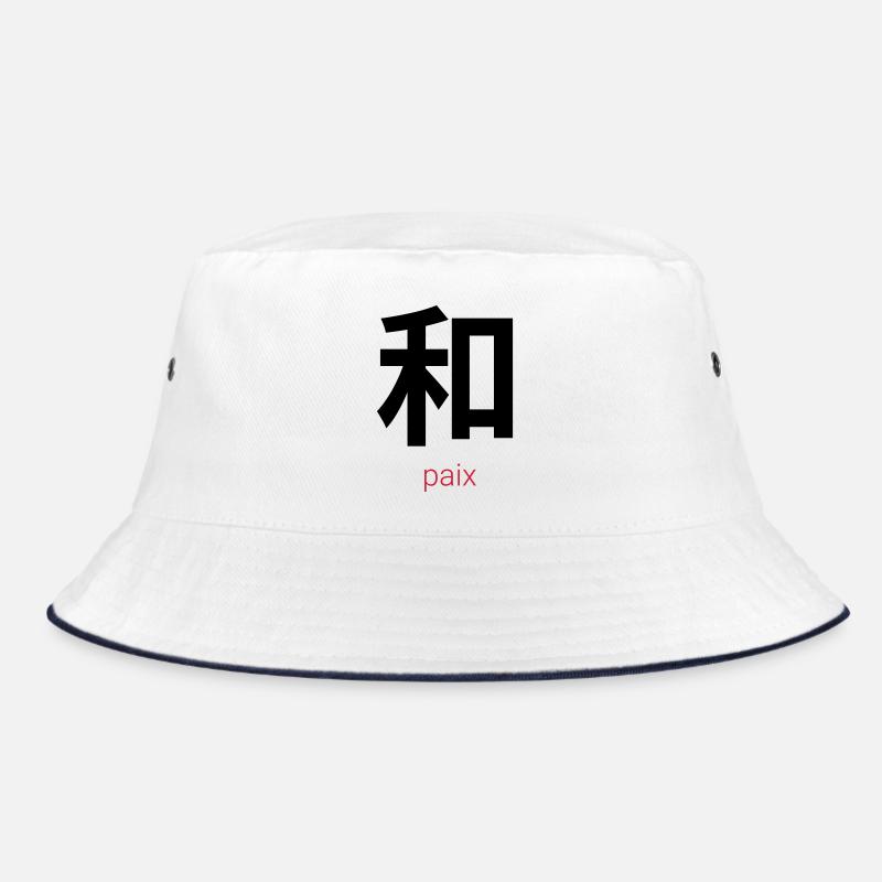 和 – Wa, Japanese peace Bucket Hat