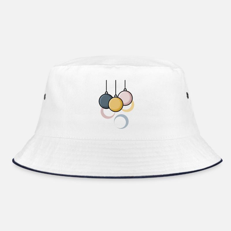 Moderne Weihnachtskugeln Bucket Hat