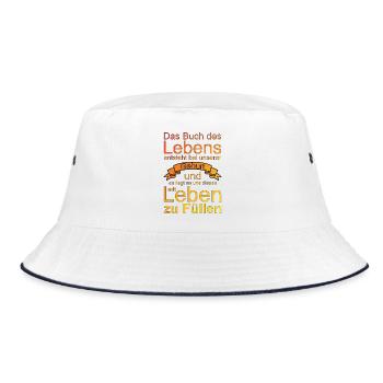 Book of Life - Bucket Hat - white/navy - Front