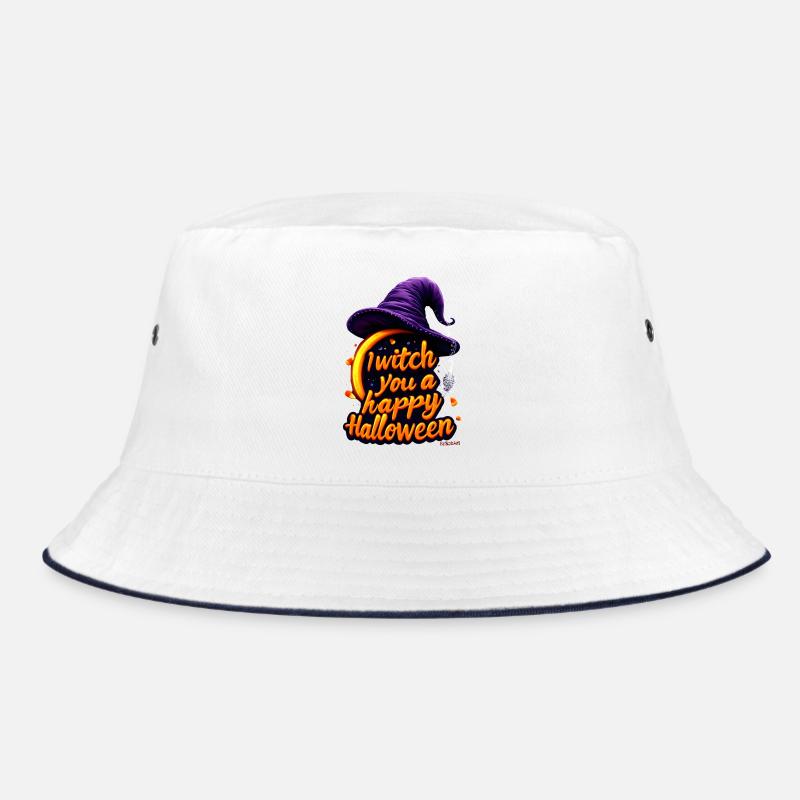 " Ich hexe dir ein frohes Halloween " Bucket Hat