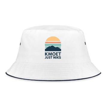 Kmoet just nothing, Dialecte anversois Chemises - Bob - blanc/marine - Devant