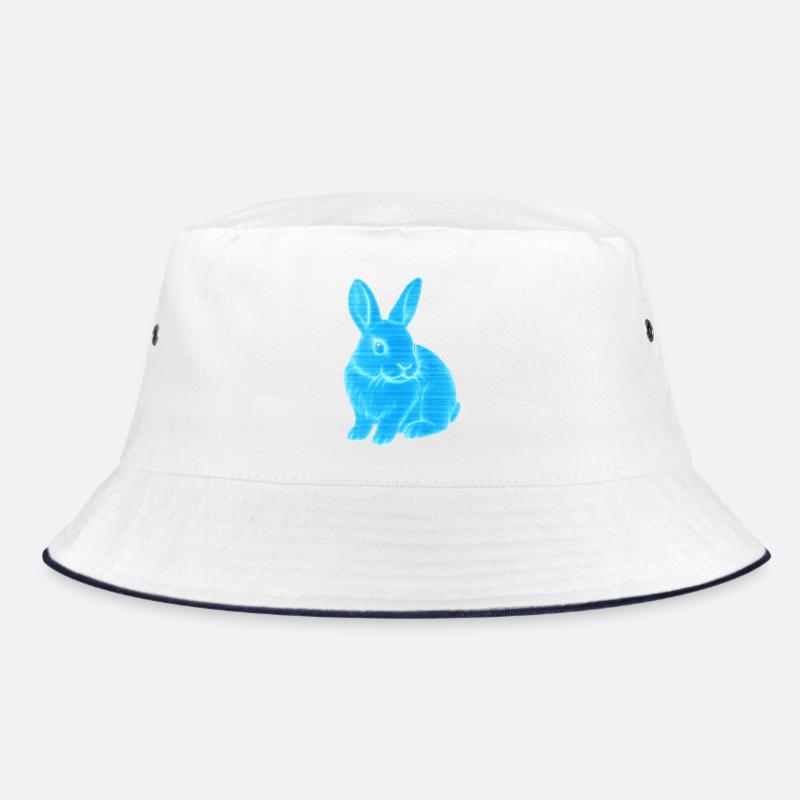 Bleu Fluo Bunny Glow Bob