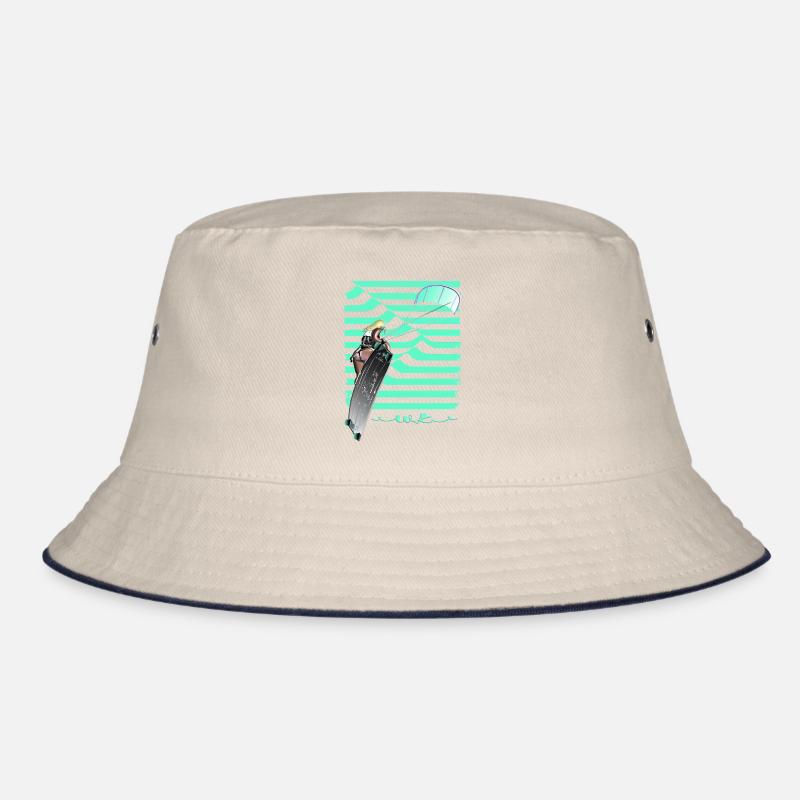 Windsurf Diva Neonsee Bucket Hat