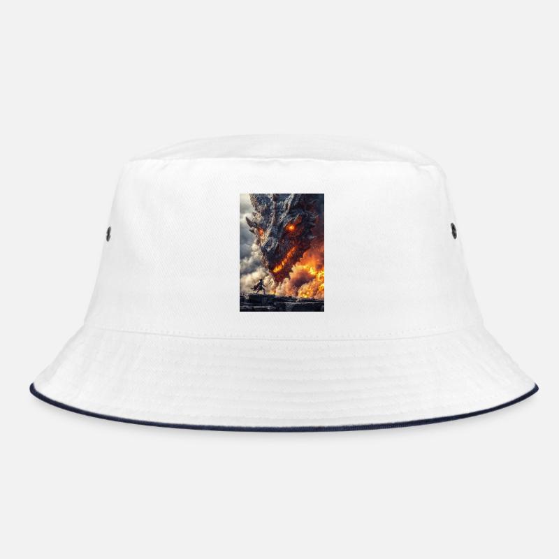 Dragon Clash Feurige Kriegsfront Bucket Hat