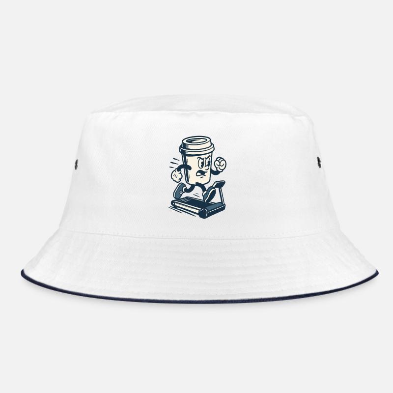 Caffeinated Sprint Coffee Cup Bucket Hat