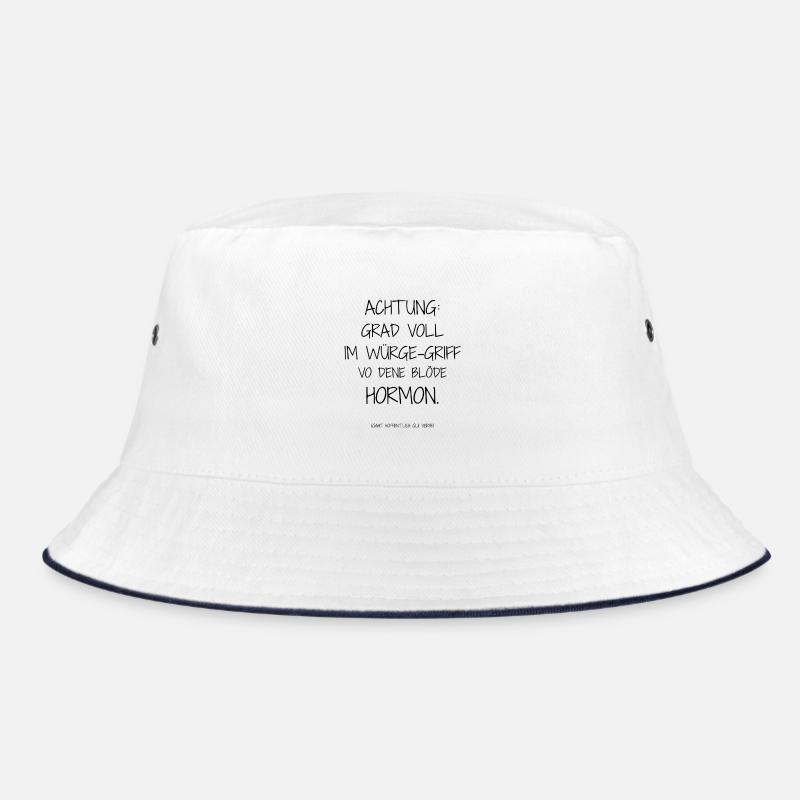 Statement design – irony meets everyday life Bucket Hat