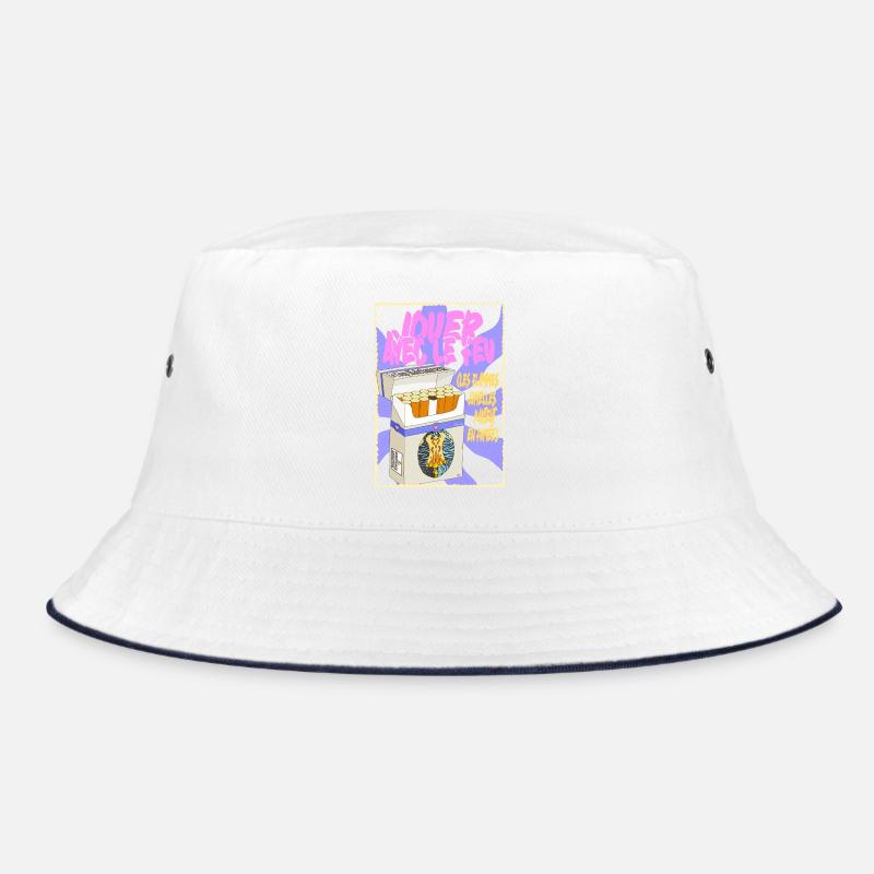 Cigarette Box Passionate Love Twin Flames Bucket Hat