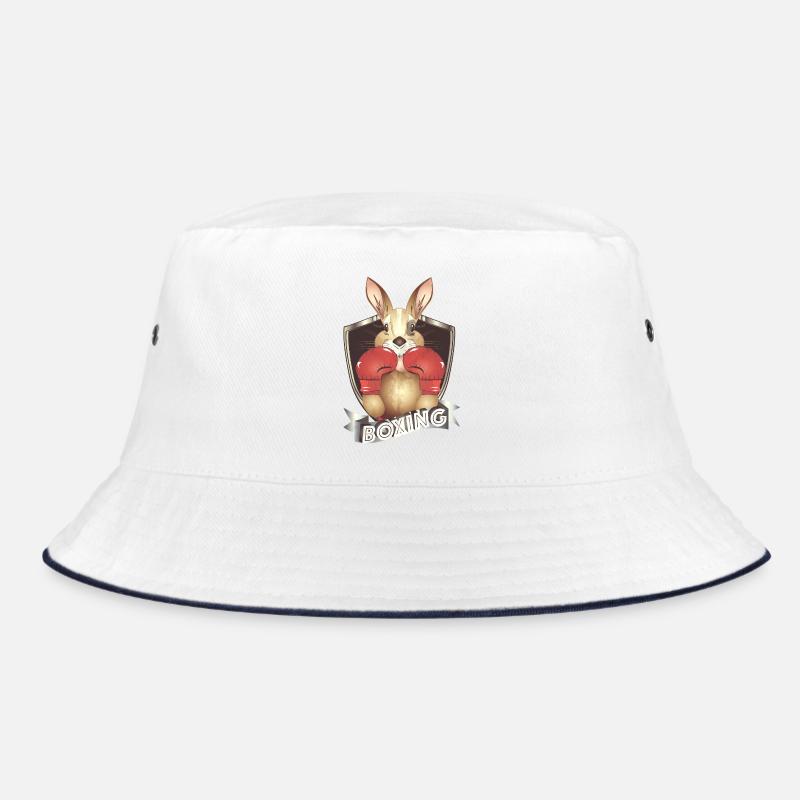 Boxing Kangaroo – Funny Boxer Motif Bucket Hat