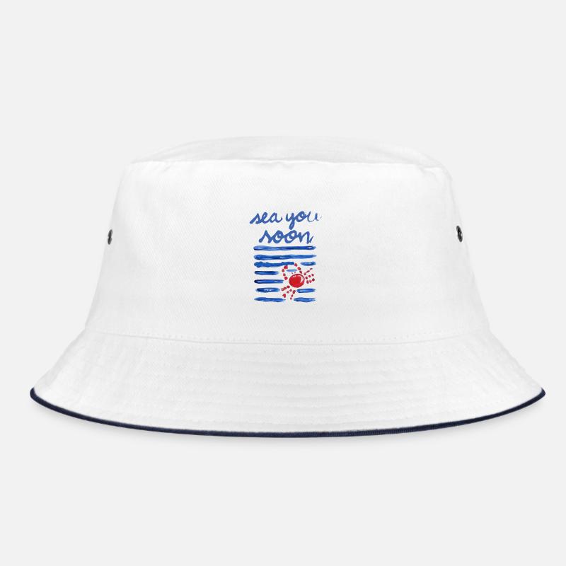 Meer Du Bald Ozean Blau Bucket Hat