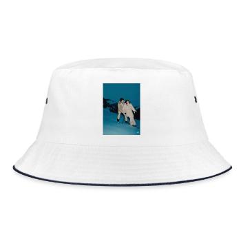 Snow Magic Duo - Bucket Hat - white/navy - Front