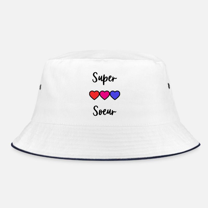 SCHWESTER. SUPERSCHWESTER. BESTE GROSSE SCHWESTER. SCHWESTER. Bucket Hat