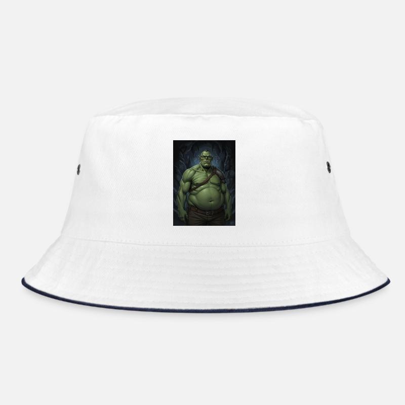 Orc vert dans la lumière de la grotte Bob