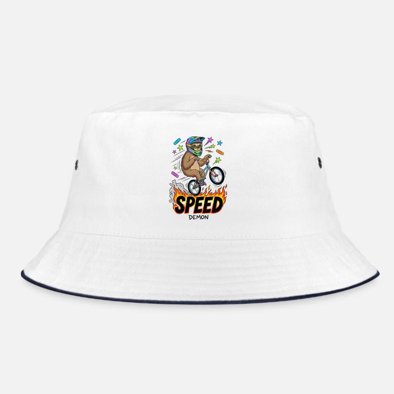 Speed Demon Sloth Bucket Hat