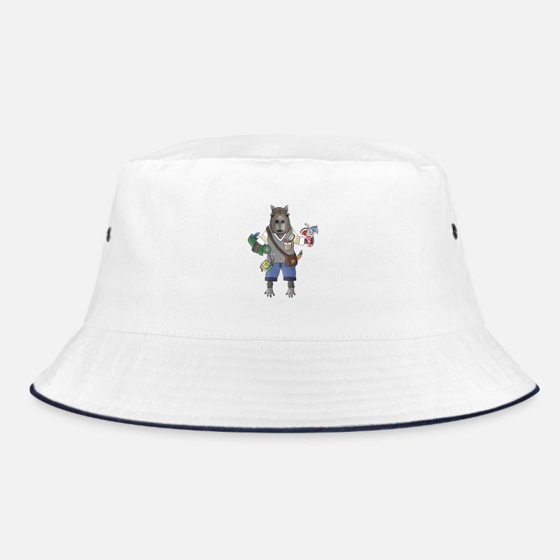 Capybara Chill Mode Bucket Hat