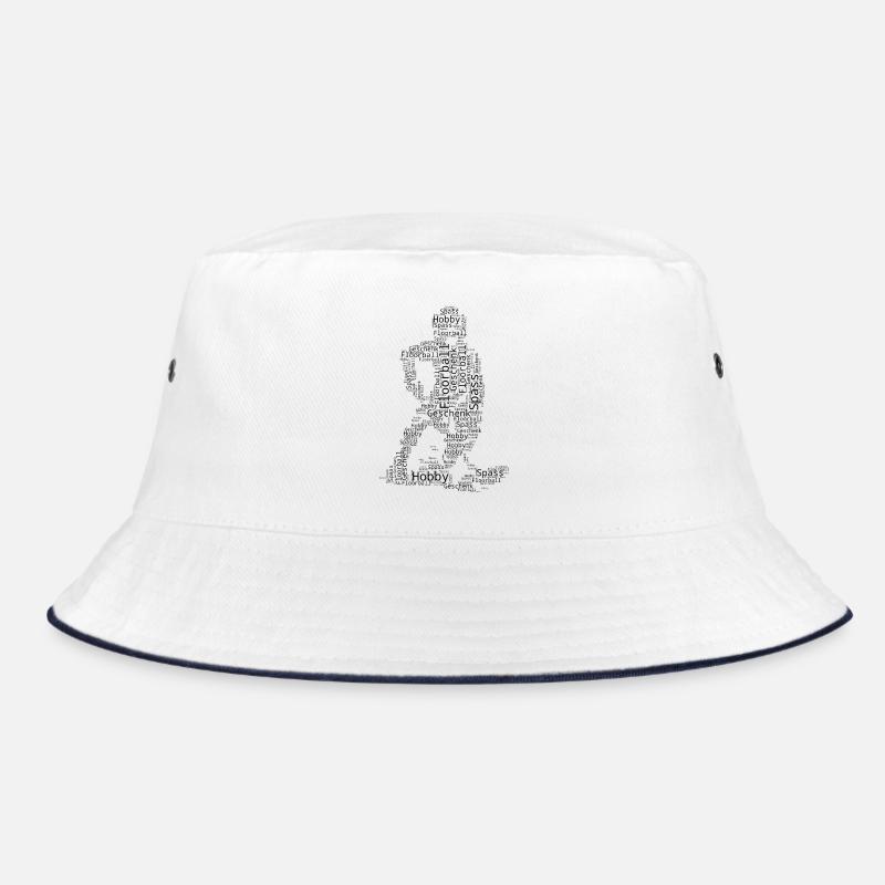 Clear floorball message Bucket Hat