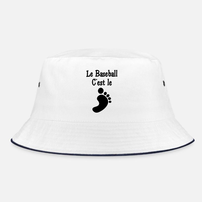 Baseball ist der Fuß Bucket Hat