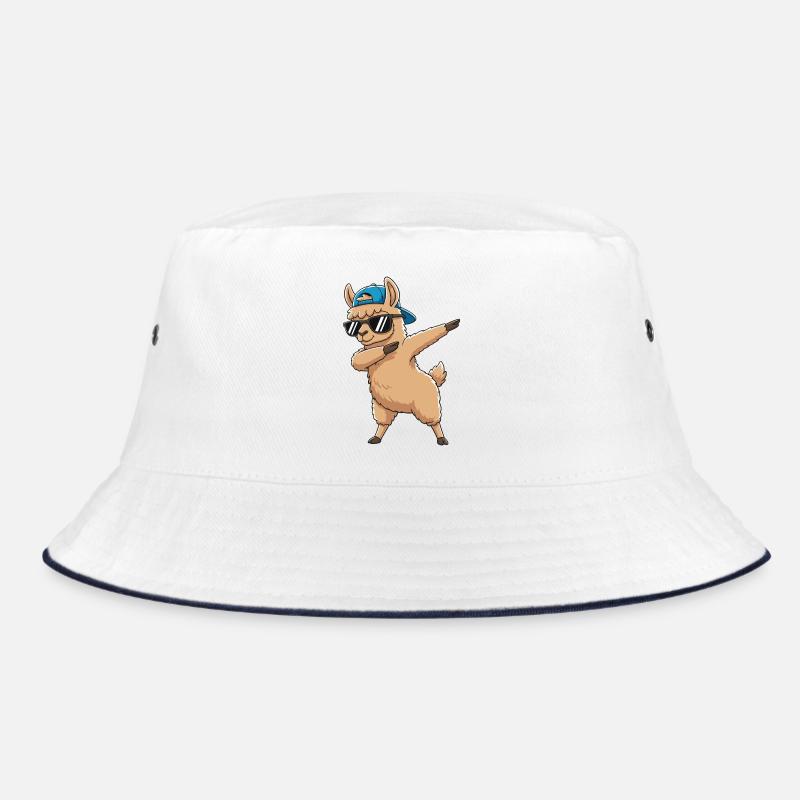 Art de dessin animé Dapping Cool Lama Sunglass Bob