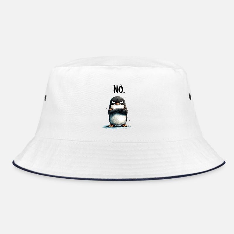 Grummeliger Pinguin Nö Statement Motiv Bob