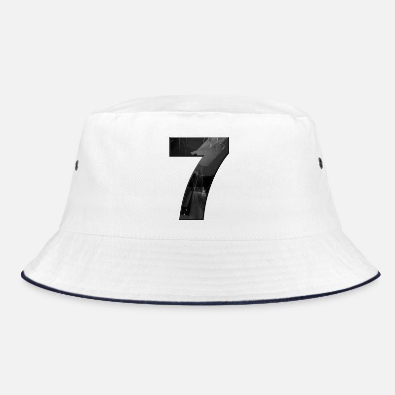 Black Grey Sieves with Splinters Bucket Hat