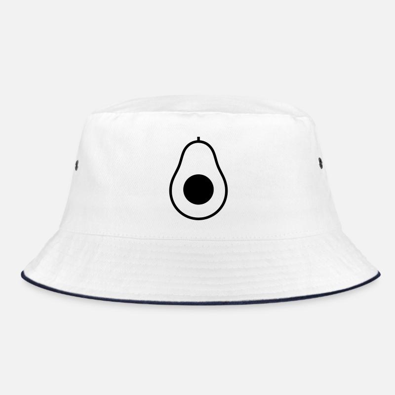 Avocado Half Pit, Icon Bucket Hat