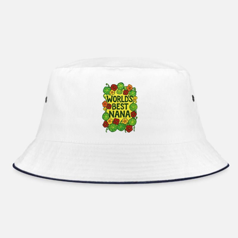 Die besten Nana-Blumenbuchstaben der Welt Bucket Hat
