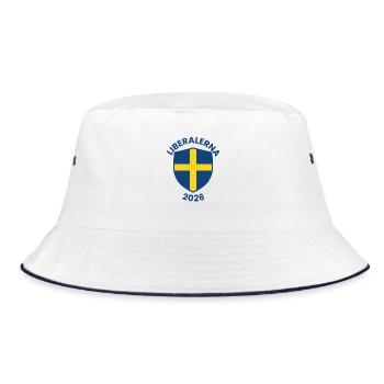 The Liberals' shield 2026 - Bucket Hat - white/navy - Front