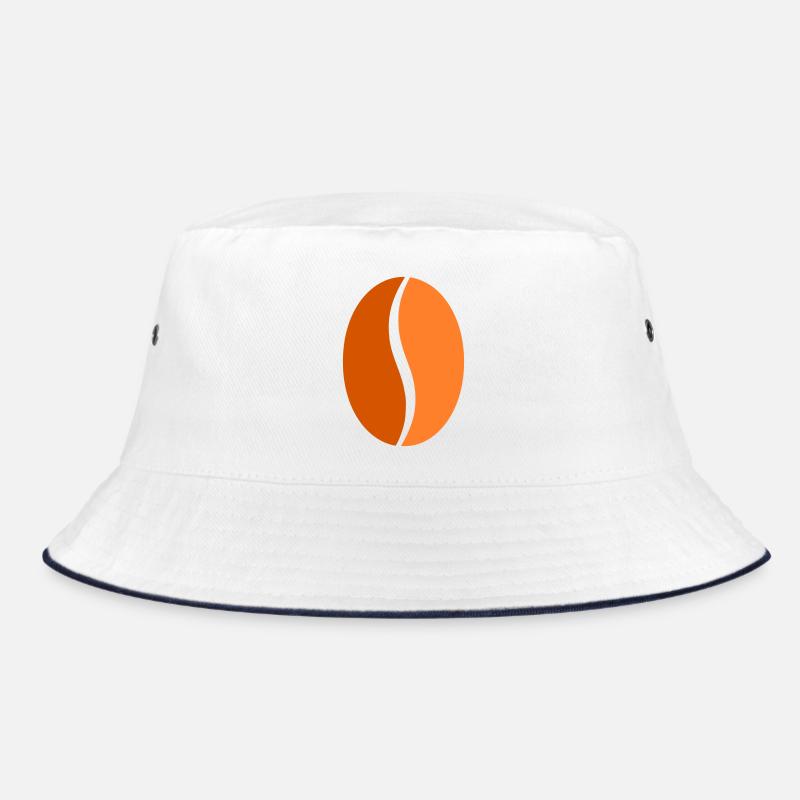 Coffee Bean Bean Flat Icon Bucket Hat