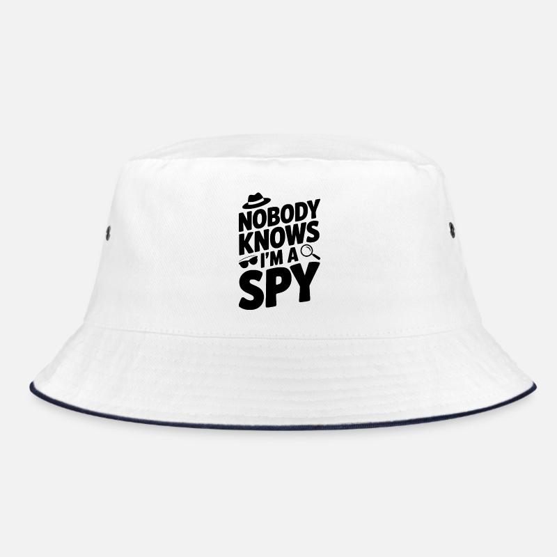 Niemand weiß, dass ich ein Spion bin Bucket Hat