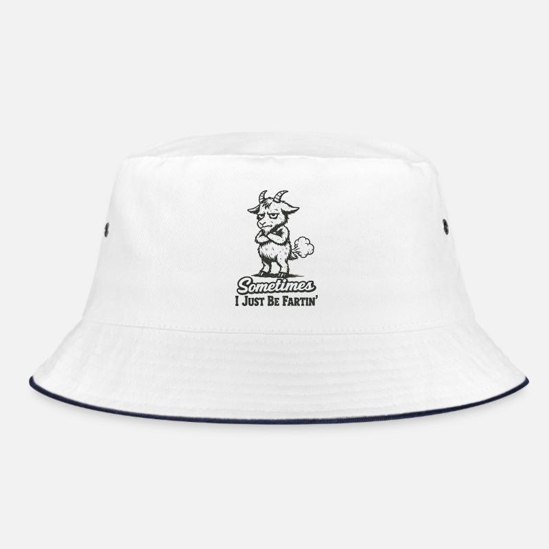 Manchmal bin ich einfach nur eine furzende Ziege. Bucket Hat