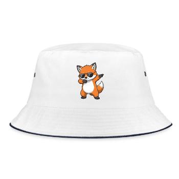 Dab Fox - Bob - blanc/marine - Devant