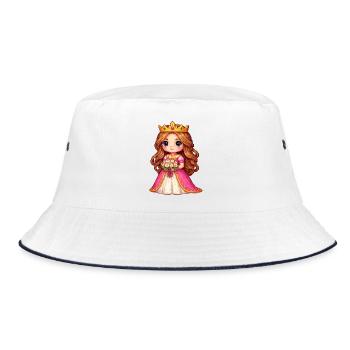 Princesse Pixel Reine des Fleurs - Bob - blanc/marine - Devant