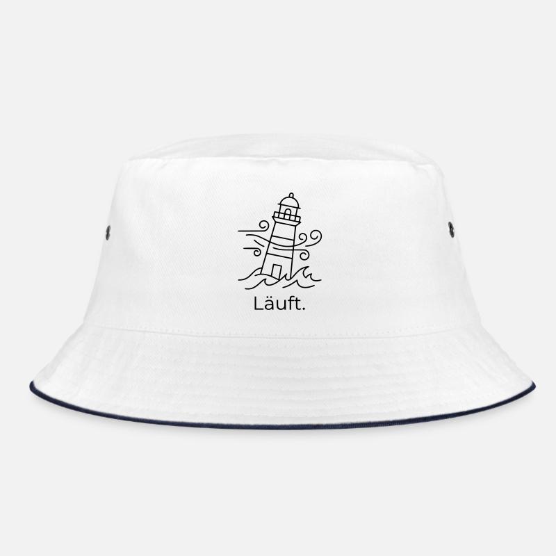 Läuft Leuchtturm Bucket Hat