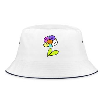 Jardinier des enfants du jardin de fleurs - Bob - blanc/marine - Devant