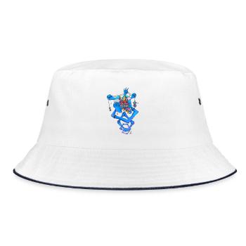 Isolated Craziness - Bucket Hat - white/navy - Front