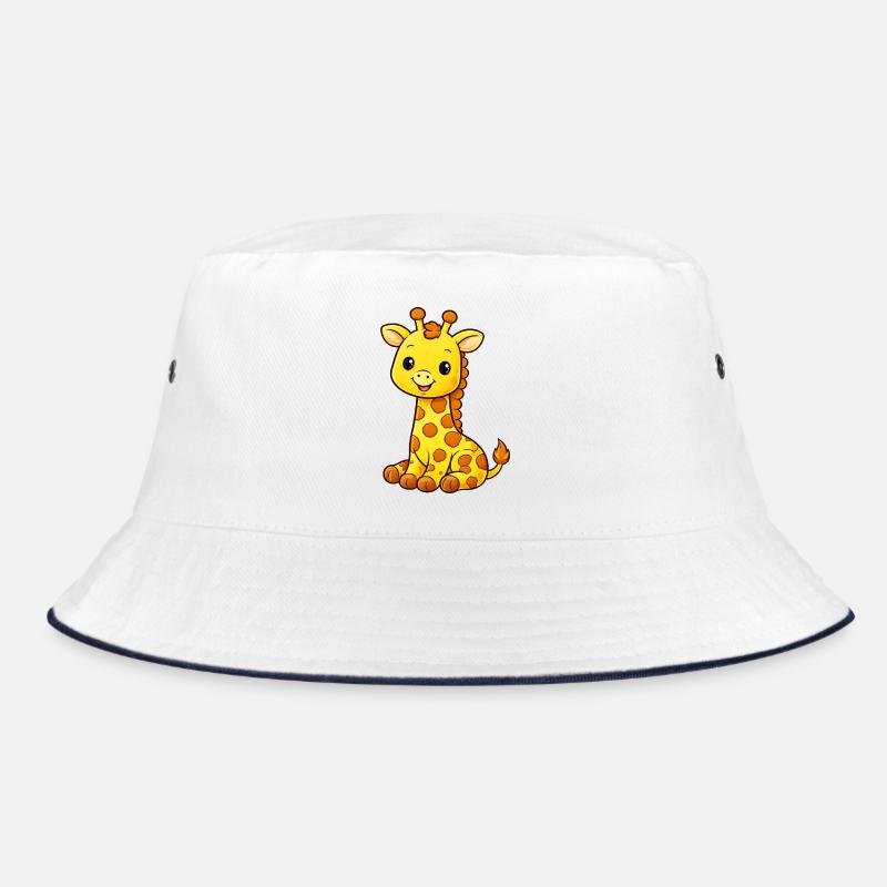 Cuddly giraffe joy Bucket Hat
