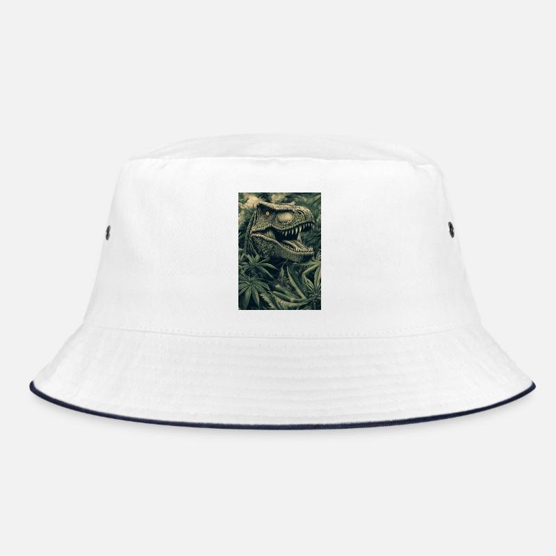Dino dans la jungle des feuilles Bob